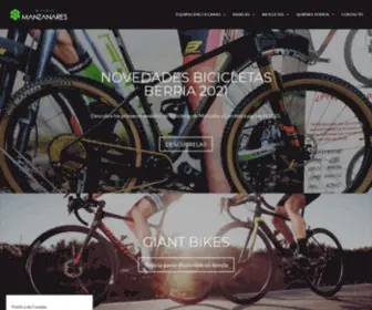 Bicicletasmanzanares.com(Tienda de Bicicletas en Albacete) Screenshot