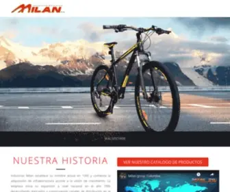 Bicicletasmilan.com(Milán) Screenshot