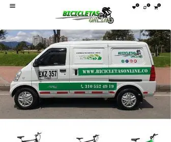 Bicicletasonline.co(COMPRA en l) Screenshot