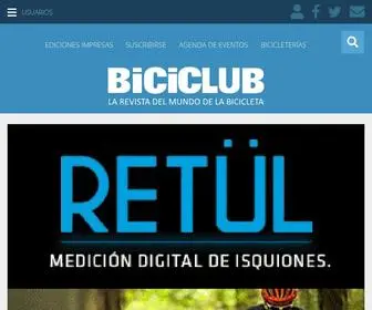Biciclub.com(La Revista del Mundo de la Bici) Screenshot