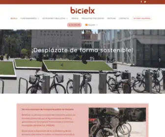 Bicielx.es(Movilidad sostenible) Screenshot