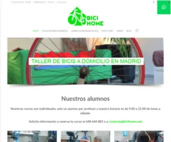 Bicihome.com(Taller de bicis en Madrid) Screenshot