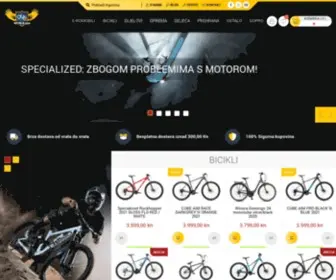 Bicikla.com(Bicikli prodaja i servis) Screenshot