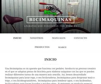 Bicimaquinas.com(Inicio) Screenshot