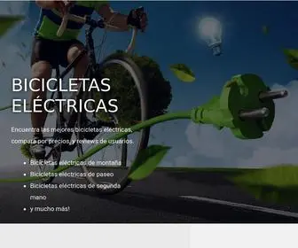 Biciselectricas.club(▷ Mejores Bicicletas eléctricas y E Bikes) Screenshot