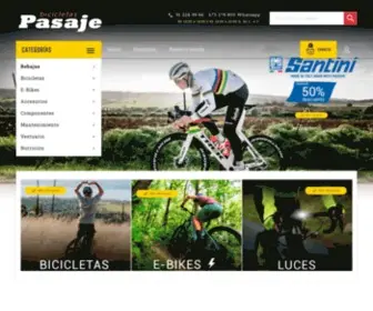 Bicispasaje.es(Tienda de bicicletas Online con las mejores ofertas. Envío Gratis 49€) Screenshot