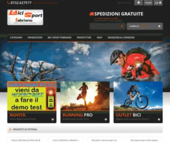 Bicisportfabriano.com(BiciSport Fabriano) Screenshot