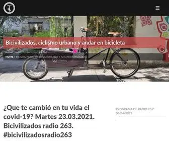 Bicivilizados.org(Ciclismo urbano y Andar en bicicleta) Screenshot