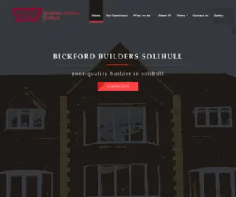 Bickford-Builders-Solihull.co.uk(Bickford Building Services in Solihull) Screenshot