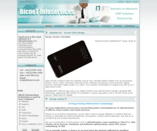 Bicnet.in(BicneT EcoSecure) Screenshot