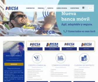 Bicsa.com(Inicio) Screenshot