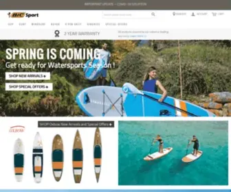 Bicsport.com(TAHE (Former BIC Sport)) Screenshot