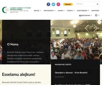 Bicstl.com(Bosanski Islamski Centar Saint Louis) Screenshot
