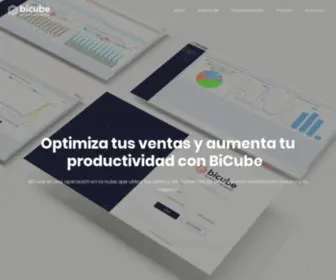 Bicube.es(Big Data e Inteligencia de negocio a tu alcance) Screenshot