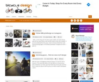 Bicycledesign.net(Bicycle Design) Screenshot