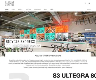 Bicycleexpress.com.au(Bicycle Express City & Norwood stores) Screenshot