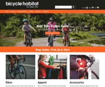 Bicyclehabitat.com(Bicycle Habitat) Screenshot