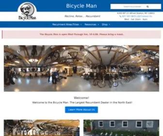 Bicycleman.com(Bicycle Man) Screenshot