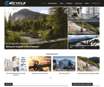 Bicyclenewengland.com(Bicycle New England) Screenshot