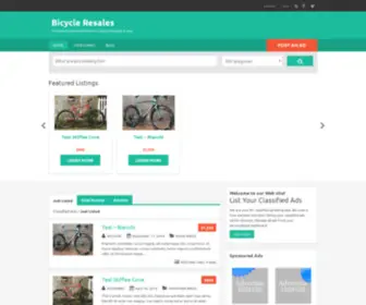 Bicycleresales.com(Bicycleresales) Screenshot