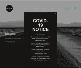 Bicyclerichmond.co.uk(The Bike Fit Specialists) Screenshot