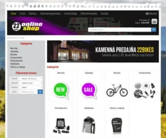 Bicycles.sk(E-shop, predajňa, servis bicyklov, doplnkov a komponentov značky CTM, Merida, Wilier, Kenzel v Novom Meste nad Váhom) Screenshot