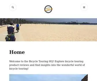 Bicycletouringhq.com(Bicycle Touring Product Reiviews) Screenshot