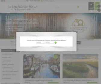 Bicyclette-Verte.com(A Bicyclette Verte ou en velo vert) Screenshot