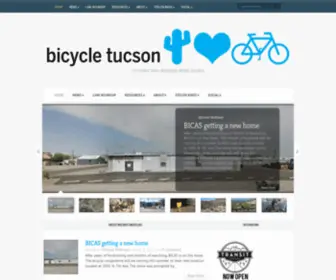 Bicycletucson.com(Tucson's two) Screenshot