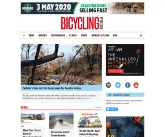Bicyclingaustralia.com.au(Bicycling Australia) Screenshot