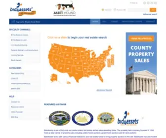 Bid4Assets.com(Online Real Estate Auctions) Screenshot