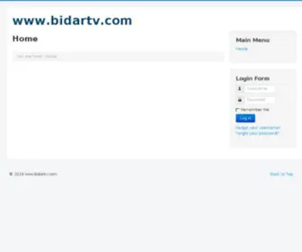 Bidartv.com(Apache HTTP Server Test Page) Screenshot