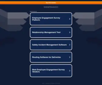 Bidashboard.in(Dit domein kan te koop zijn) Screenshot