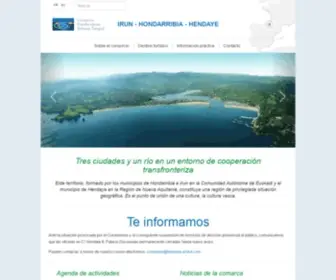 Bidasoa-Txingudi.com(Consorcio Transfronterizo Bidasoa Txingudi) Screenshot