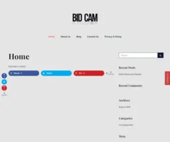 Bidcam.in(Bidcam) Screenshot
