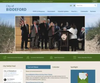 Biddefordmaine.org(Biddeford, ME) Screenshot