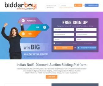 Bidderboy.com(Best Online Auctions) Screenshot