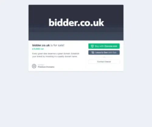 Bidder.co.uk(bidder) Screenshot