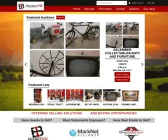 Bidderone.com(Benton Company) Screenshot