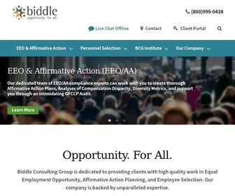 Biddle.com(Biddle Consulting Group) Screenshot