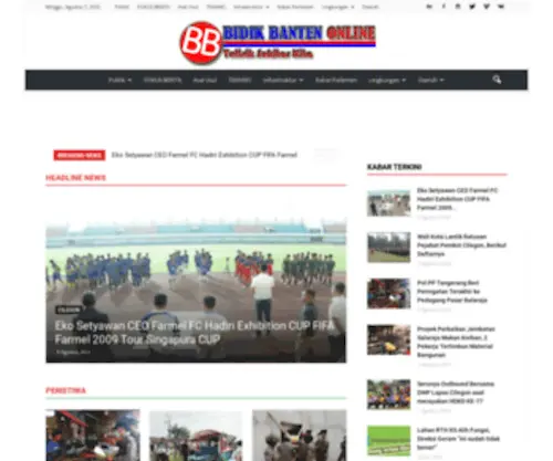 Bidikbanten.com(Bidik Banten) Screenshot