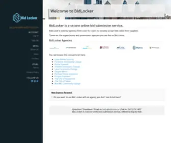 Bidlocker.us(Bid Locker) Screenshot