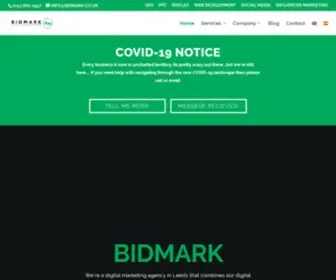 Bidmark.co.uk(Performance Marketing Agency) Screenshot