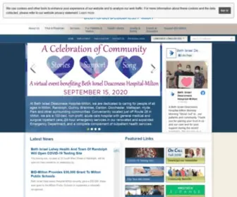 Bidmilton.org(Beth Israel Deaconess Hospital) Screenshot