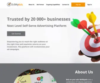 Bidmyads.com(bidmyads) Screenshot