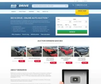 Bidndrive.com(Car Auctions Online) Screenshot
