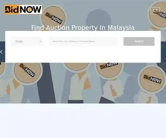 Bidnow.my(BidNow Malaysia Auction House) Screenshot
