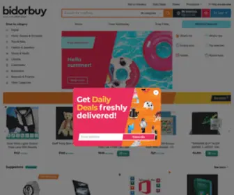 Bidorbuy.co.za(Online Shopping at Bob Shop) Screenshot