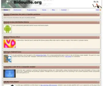 Bidouille.org(Bidouille) Screenshot