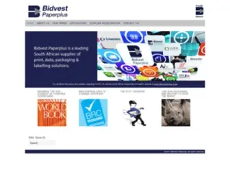Bidpaperplus.co.za(Bidvest Paperplus) Screenshot